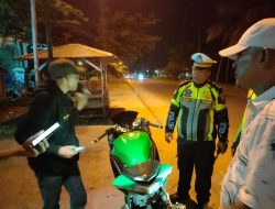 Miliki Sabu, Pengendara Sepeda Motor Terjaring Dalam Kegiatan Rutin Polres Tanjung Balai