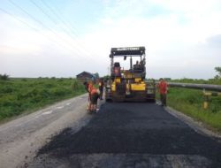 Awal Pertama Pemprov Riau Perbaiki Ruas Jalan di Bengkalis