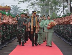 Danrem 043/Gatam, Tegas Larang Adanya Kekerasan Dalam Rumah Tangga Prajurit Yonif 143/TWEJ