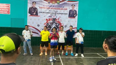 Kecamatan Bener Juara I Bulu Tangkis Kapolres Purworejo Cup
