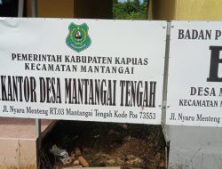 Pihak Pemdes Mantangai Tengah Di Duga Menyalahgunakan Dana Desa (DD)