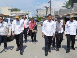 Pemkab Langkat Tinjau Titi Besi Penghubung Padang Tualang – Batang Serangan