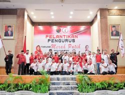 Bupati Bengkalis Kasmarni Hadiri Pelantikan Pengurus DPD Taruna Merah Putih Provinsi Riau