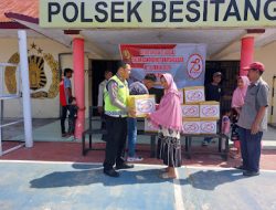 Polsek Besitang Mengadakan Kegiatan Bakti Sosial