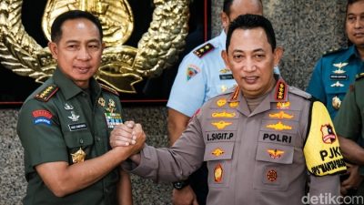 Survei Litbang Kompas: TNI-Polri Jadi 2 Lembaga Dengan Citra Positif Teratas