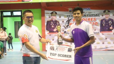 Yonif 412 Juara l Turnamen Futsal Dalam Rangka HUT Bhayangkara KW 78