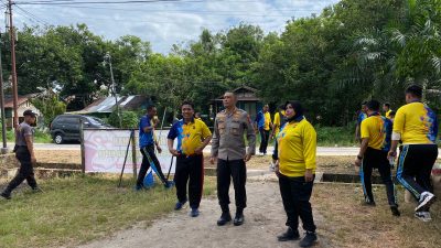 Kapolresta Palangka Raya Cek Langsung Pelaksanaan Bedah Rumah di Kelurahan Langkai