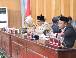 Paripurna Jawaban Bupati Hal Pandangan Umum Fraksi Atas Nota Ranperda TA 2023